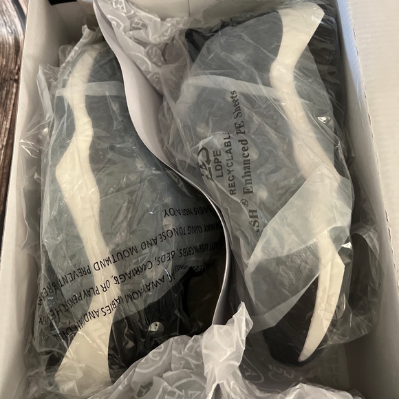 Ash Black Muse Beaded Chunky Sneakers 370049 37M - Picture 10 of 10